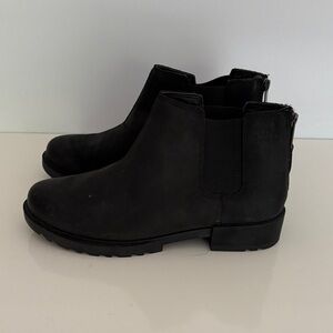 Sorel Black Ankle Booties